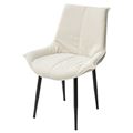миниатюра Стул Осло Светло-бежевый Vivaldi #V02, велюр / черный каркас M-City №4
