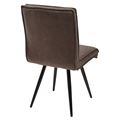 миниатюра Стул SYLVIE MF-08  темный серо-коричневый, микрофибра MF-08 М-City №3