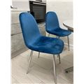 миниатюра Стул PESCARA UF910-18 NAVY BLUE, велюр  М-City №5