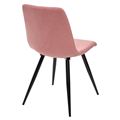 миниатюра Стул PADOVA UF860-05B розовый, ткань М-City №2