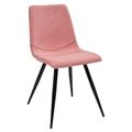 миниатюра Стул PADOVA UF860-05B розовый, ткань М-City №1