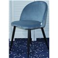 миниатюра Стул MELODY пудровый синий, велюр G108-56 М-City №4