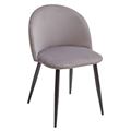 миниатюра Стул MELODY серый, велюр G108-51 М-City №1