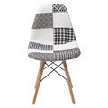 миниатюра Стул MODERN-623C PATCHWORK-BW, ткань  М-City №2
