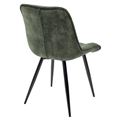 миниатюра Стул MONACO 912-04  серо-зеленый, велюр/черный каркас M-City №2