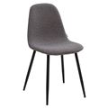 миниатюра Стул LION антрацитовый меланж FC-09/ серый каркас М-City №1