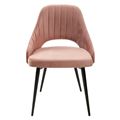 миниатюра Стул FANTINE-LS РОЗОВЫЙ #15, велюр / черный каркас М-City №2