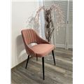 миниатюра Стул FANTINE-LS РОЗОВЫЙ #15, велюр / черный каркас М-City №5