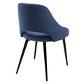 миниатюра Стул FANTINE-LS СИНИЙ #29, велюр / черный каркас М-City №3