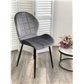 миниатюра Стул FLOWER BLUVEL-14 GREY, велюр М-City №4