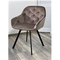 миниатюра Стул GALE BLUVEL-38 LATTE поворот.360 град., велюр М-City №5