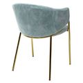 миниатюра Стул DILL PK6015-16 (VBP216) античный зеленый, велюр/ золотой каркас, М-City №2