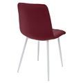 миниатюра Стул DUBLIN G108-38 винный, велюр / белый каркас М-City №2