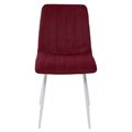 миниатюра Стул DUBLIN G108-38 винный, велюр / белый каркас М-City №3