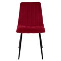миниатюра Стул DUBLIN G108-38 винный/ черный каркас, велюр М-City №2
