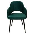 миниатюра Стул FANTINE-LA ЗЕЛЕНЫЙ #19, велюр / черный каркас М-City №2