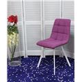 миниатюра Стул CHILLI SQUARE UF860-15B сияющая орхидея, ткань/ белый каркас М-City №4