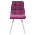 миниатюра Стул CHILLI SQUARE UF860-15B сияющая орхидея, ткань/ белый каркас М-City №3