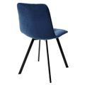 миниатюра Стул CHILLI-Q SQUARE синий #29, велюр / черный каркас М-City №3
