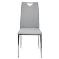 миниатюра Стул COMFORT 999 PU#613 светло-серый, экокожа М-City №3