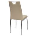 миниатюра Стул COMFORT 999 PU#718 бежевый, экокожа М-City №3