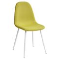 миниатюра Стул CASSIOPEIA G064-14 салатовый, ткань/ белый каркас  М-City №1