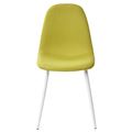 миниатюра Стул CASSIOPEIA G064-14 салатовый, ткань/ белый каркас  М-City №2
