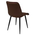 миниатюра Стул CHIC G062-10 шоколадный, велюр М-City №2