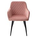 миниатюра Стул BRANDY BLUVEL-52 розовый/ черный каркас, М-City №2