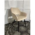 миниатюра Стул ALLY VBP-206 античный светло-бежевый/ черный каркас M-City №4