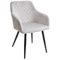 миниатюра Стул BRANDY BLUVEL-03 светло-серый/ черный каркас, М-City №1
