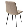 миниатюра Стул ДИЛАН, цвет темно-бежевый #08, ткань / черный каркас М-City №4