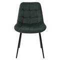 миниатюра Стул ХОФМАН, цвет изумрудный #H30, велюр / черный каркас 4 шт./1 к М-City №4