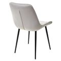 миниатюра Стул ХОФМАН, цвет светло-серый #H09, велюр / черный каркас 4 шт./1 к М-City №2