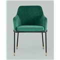 миниатюра Стул Сандра велюр изумрудный №7