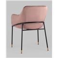 миниатюра Стул Сандра велюр пыльно-розовый №4