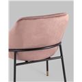 миниатюра Стул Сандра велюр пыльно-розовый №5