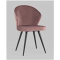 миниатюра Стул Танго велюр пыльно-розовый №1