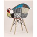 миниатюра Кресло DSW пэчворк №4