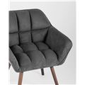 миниатюра Кресло Брайан темно-серое №7