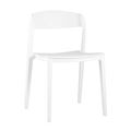 миниатюра Стул Moris пластик белый №1