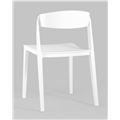 миниатюра Стул Moris пластик белый №6