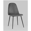 миниатюра Стул Норман велюр темно-серый №1