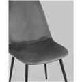 миниатюра Стул Норман велюр темно-серый №7