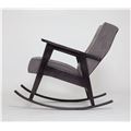 миниатюра Кресло-качалка РЕТРО (венге / RS 15 - темно-серый) №3