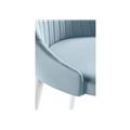 миниатюра Стул Kora light blue / white №6