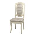 миниатюра Стул "Королевский" (Слоновая кость/ткань Крапинка) №4