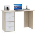 миниатюра Компьютерный стол Прайм-41 дуб сонома / белый №1