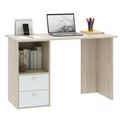 миниатюра Компьютерный стол Прайм-43 дуб сонома / белый №1