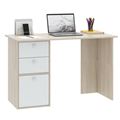 миниатюра Компьютерный стол Прайм-44 дуб сонома / белый №1